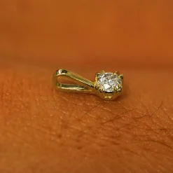 Moissanite Charm