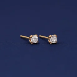 Moissanite Earring