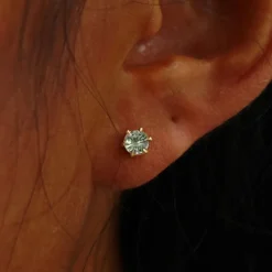 Montana Teal Sapphire Earring