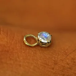 Moonstone Charm