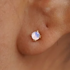 Moonstone Earring