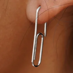 Not A Paper Clip Earring