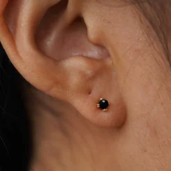Onyx Flatback Piercing