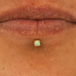 Opal Flatback Piercing
