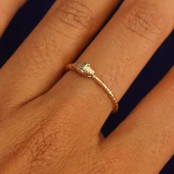 Ouroboros Snake Ring