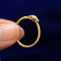 Ouroboros Snake Ring