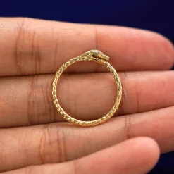 Ouroboros Snake Ring