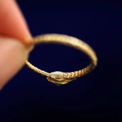 Ouroboros Snake Ring