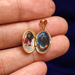 Oval Locket Pendant