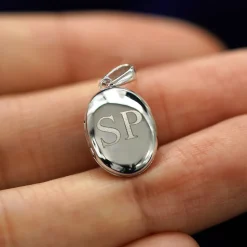 Oval Locket Pendant