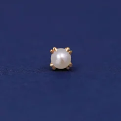 Pearl Flatback Piercing