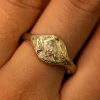 Pine and Bird Ring