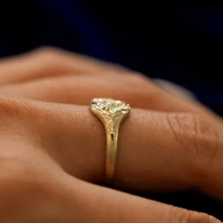 Pine and Bird Ring
