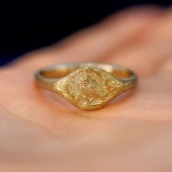 Pine and Bird Ring