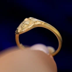 Pine and Bird Ring