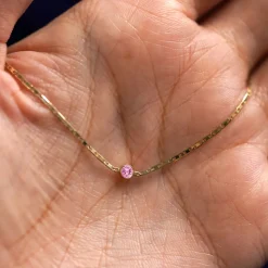 Pink Sapphire Bracelet
