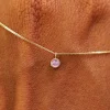 Pink Sapphire Necklace
