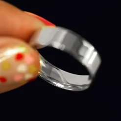 Platinum Industrial Mirror Band