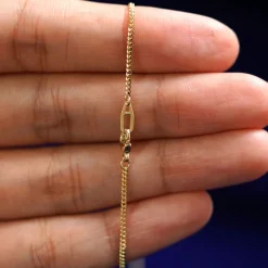 Puffy Teardrop Necklace
