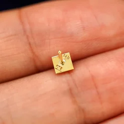 Pyramid Earring