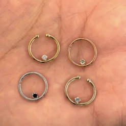 Raised Diamond Septum
