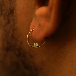 Raised Gemstone Septum