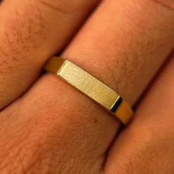 Rectangular Signet Ring
