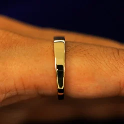 Rectangular Signet Ring