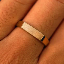 Rectangular Signet Ring