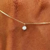 Rose Cut Diamond Necklace