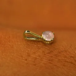 Rose Quartz Charm