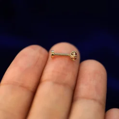 Ruby Flatback Piercing