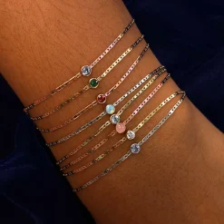 Salt and Pepper Diamond Bracelet