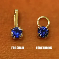 Sapphire Charm