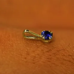 Sapphire Charm