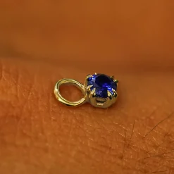 Sapphire Charm