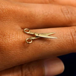 Scissors Charm