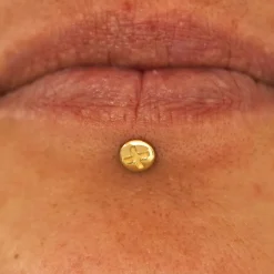 Screw Flatback Piercing