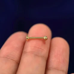 Small Ball Flatback Piercing