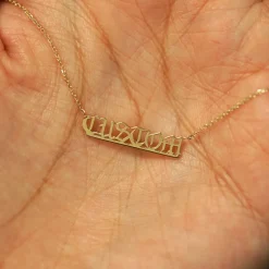 Small Custom Nameplate