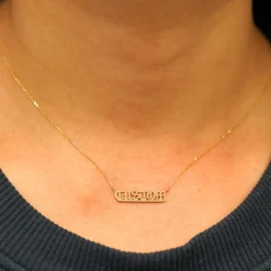 Small Custom Nameplate