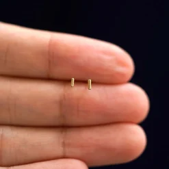 Small Line Earring