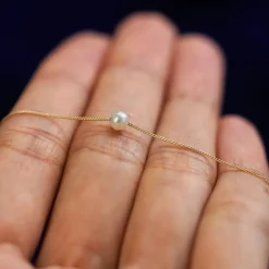 Small Pearl Slide Necklace
