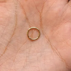 Small Seamless Huggie Hoops / Piercing