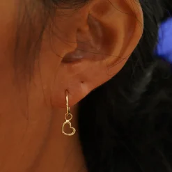 Small Seamless Huggie Hoops / Piercing