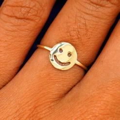 Smiley Face Ring