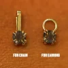 Smoky Quartz Charm