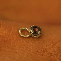 Smoky Quartz Charm