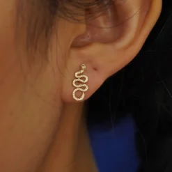 Snake Earring