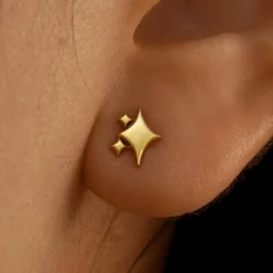 Sparkly Emoji Earring